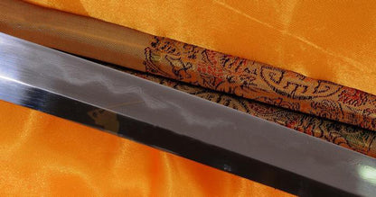 Razor Sharp Folded Steel Clay Tempered Japanese Sword Katana Rosewood Saya - Masamune Swords-Samurai Katana Swords UK For Sale