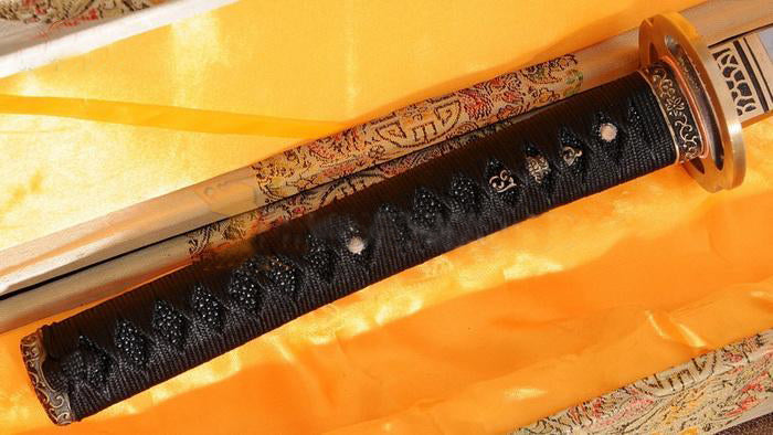 True Handmade Clay Tempered Japanese Samurai Sword Katana - Masamune Swords-Samurai Katana Swords UK For Sale