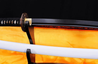 Authentic Black Steel Japanese Samurai Katana Swords - Masamune Swords-Samurai Katana Swords UK For Sale