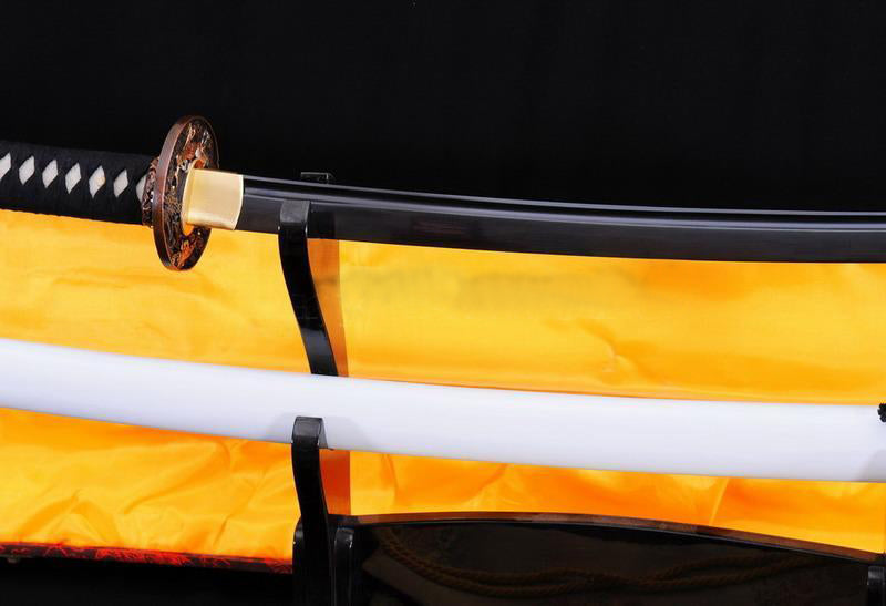 Authentic Black Steel Japanese Samurai Katana Swords - Masamune Swords-Samurai Katana Swords UK For Sale